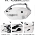 Outdoor Sports Waterproof Belt Chest Bag Men Funny Pack Fashion Waist Bag For Women